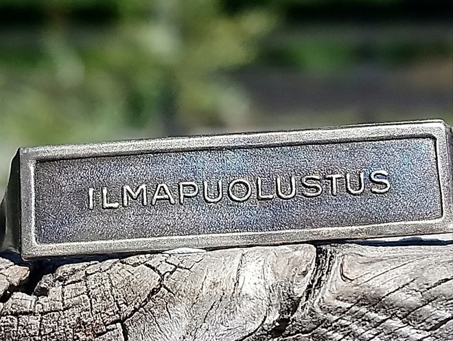 Talvisodan Muistomitalin solki Ilmapuolustus. Varhainen.