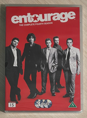 Entourage: Kausi 4 (2007) 3DVD (UUSI)