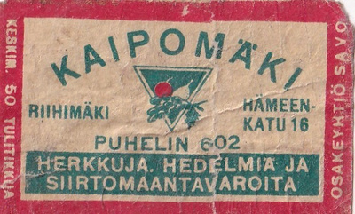 Riihimäki, Kaipomäki b507