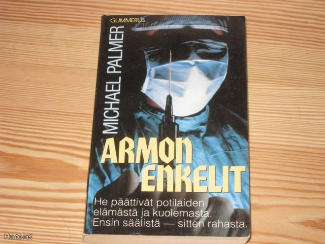 Palmer, Michael: Armon enkelit 2.p nid. v. 1992