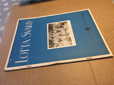 LOTTA-SVÄRD LEHTI 1/1938 HYVÄ