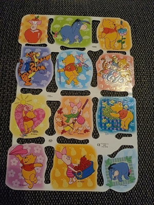 mlp 1946 kiiltokuva-arkki Nalle Puh