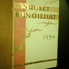Mika Waltari (toim.) NUORET RUNOILIJAT 1934 (Sis.pk:t) - pikkukuva 2