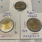 3kpl 2€ kolikoita Viro, Malta, Viro - pikkukuva 1