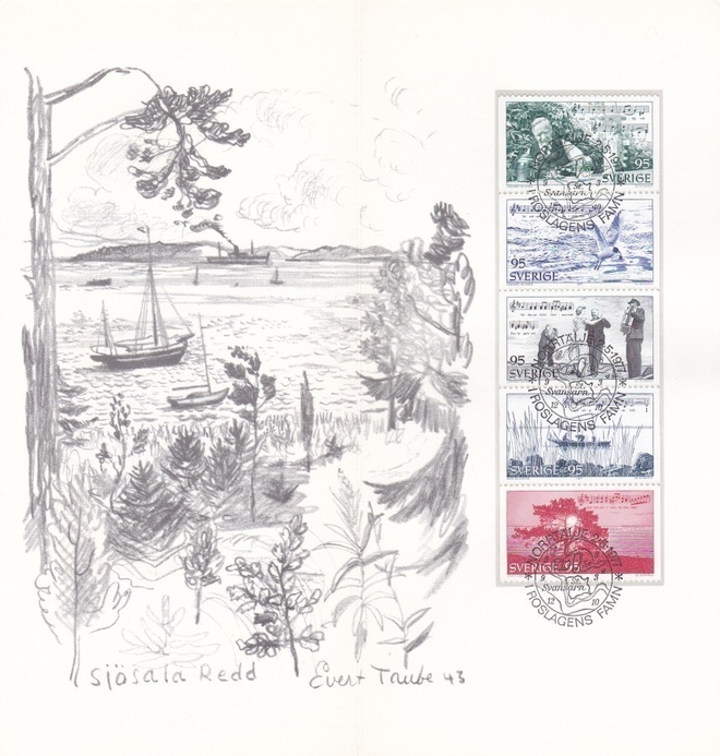 RUOTSI 1977 - IROSLAGENS FAMN  FDC KORTTI