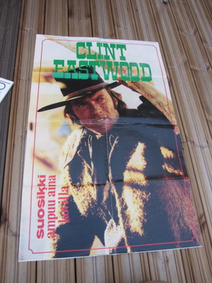 CLINT EASTWOOD - vanha suosikki juliste