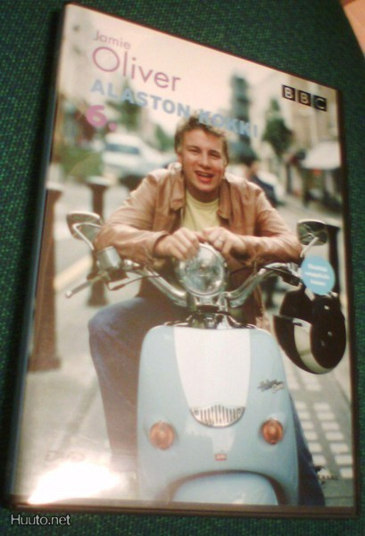 Jamie Oliver Alaston Kokki vol 6. DVD (Sis.postikulut)