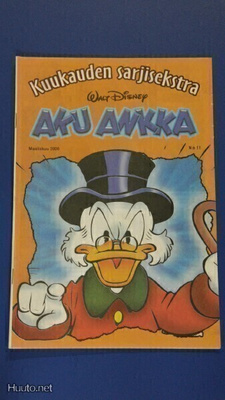 Aku Ankka sarjisekstra Numero 11 - Maaliskuu 2000