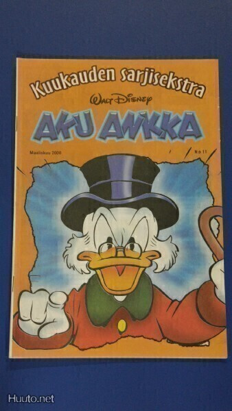 Aku Ankka sarjisekstra Numero 11 - Maaliskuu 2000