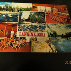 KOTKA LANGINKOSKI 1966 KULKENUT KORTTI - pikkukuva 1