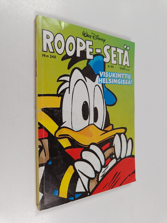 Walt Disney : Roope-setä 8/99 : Visukinttu Helsingissä