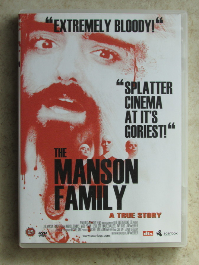 The Manson Family - A True Story, DVD.
