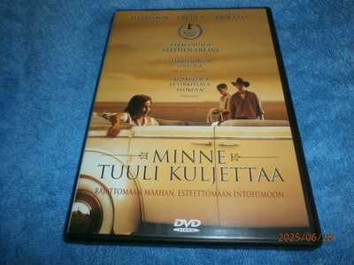 MINNE TUULI KULJETTAA - DVD