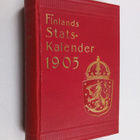 Finlands statskalender För året 1905 - pikkukuva 1