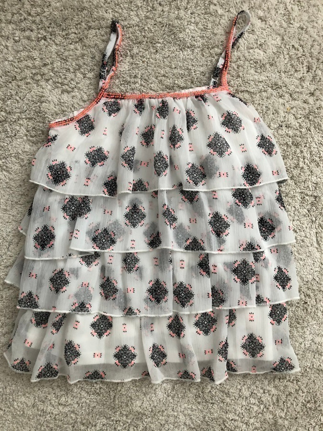 Lindex: sifonkitoppi koko 134/140 cm, uudenv.