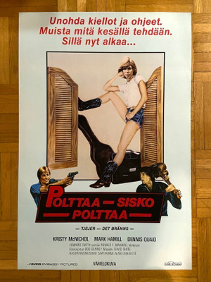 Vanha elokuvajuliste: Polttaa - sisko polttaa