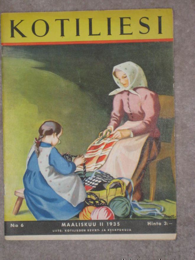 KOTILIESI 1935, KANSI MARTTA WENDELIN