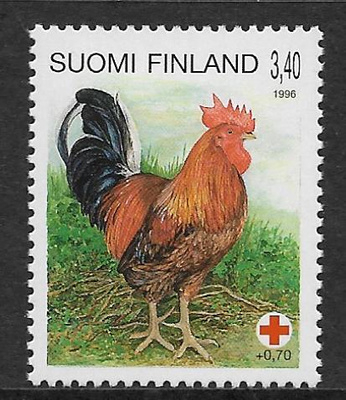 Punainen risti 3,40+0,70mk 1996 (LAPE 1331) **
