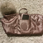 KIPLING METALLIC ROSE suloinen roosa pouch - pikkukuva 5