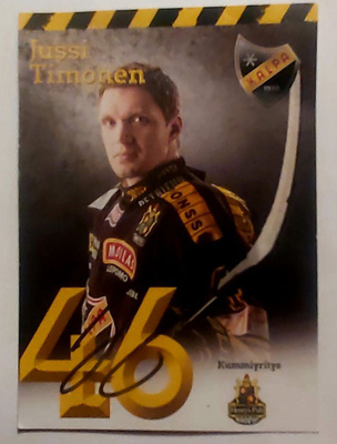 KALPA / Keräilykortti /Jussi Timonen / Signeerauksella