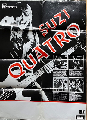 Suzi Quatron jättijuliste #faniviikot