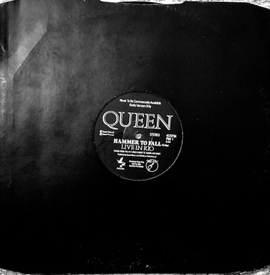 QUEEN: Hammer to Fall (Live in Rio) 12"