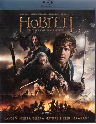 HOBITTI VIIDEN ARMEIJAN TAISTELU blu-ray