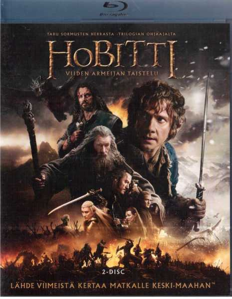 HOBITTI VIIDEN ARMEIJAN TAISTELU blu-ray