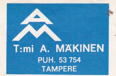 Tampere. T:mi A. Mäkinen ,   s84