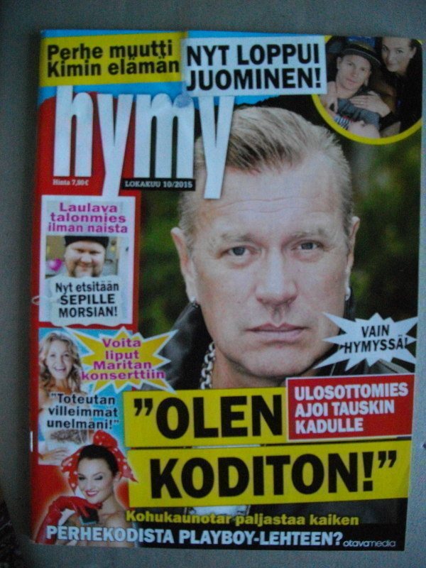 Hymy lehti Nro 10/2015 (9.11)