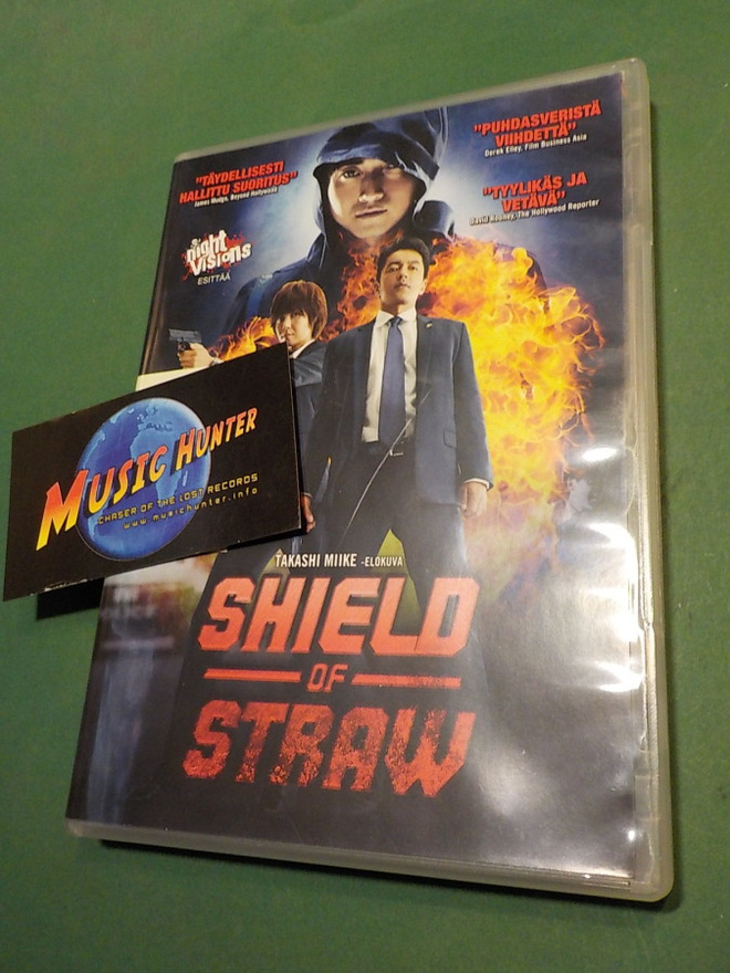 SHIELD OF STRAW UUSI SUOMI PAINOS DVD (W)