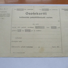 1916 Oulu sens osoitekortti Liminkaan - pikkukuva 2