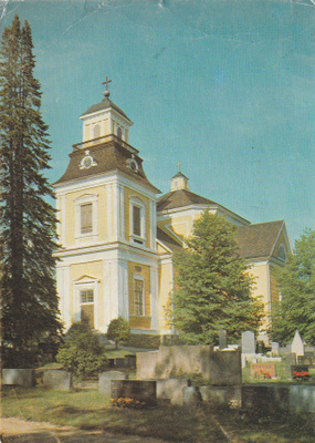 KIRKKOKORTTI - YLÖJÄRVEN KIRKKO - 8