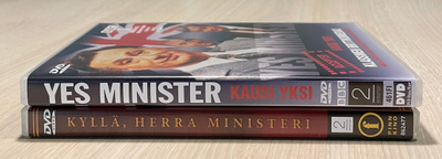 Kyllä, herra ministeri (1980-82) koko palkittu sarja (3DVD)