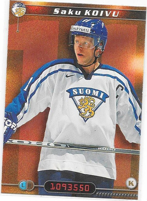 2002-03 CardSet #356 Saku Koivu Suomi TPS