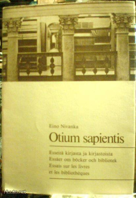 E. Nivanka: Otium sapientis esseitä kirjasta ja kirjastoista
