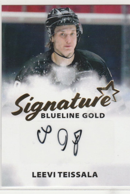 2024/25 Blueline ser.1 Signature Gold Teissala , TPS /40