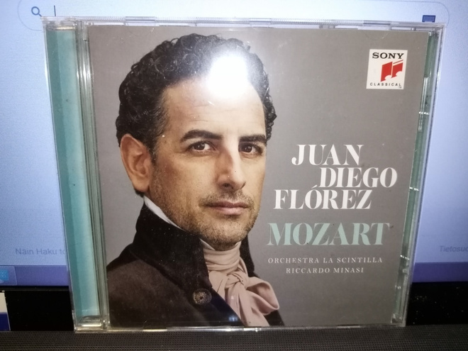 CD JUAN DIEGO FLOREZ : MOZART ( SIS POSTIKULU )