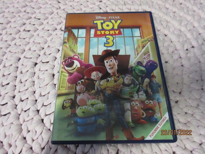 Toy Story 3 dvd.  Suomipuhe