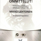 2015-16 Cardset MIKKO LEHTONEN Kärpät Patch - pikkukuva 2