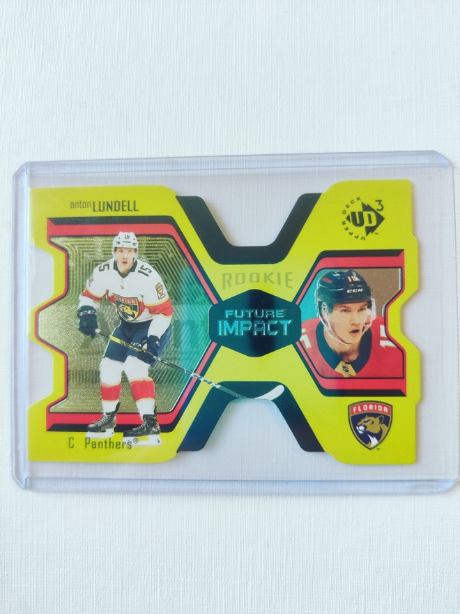 Anton Lundell - 21-22 UD³ Future Impact Rookie /1000