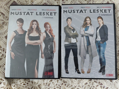 Mustat lesket 1-2 DVD