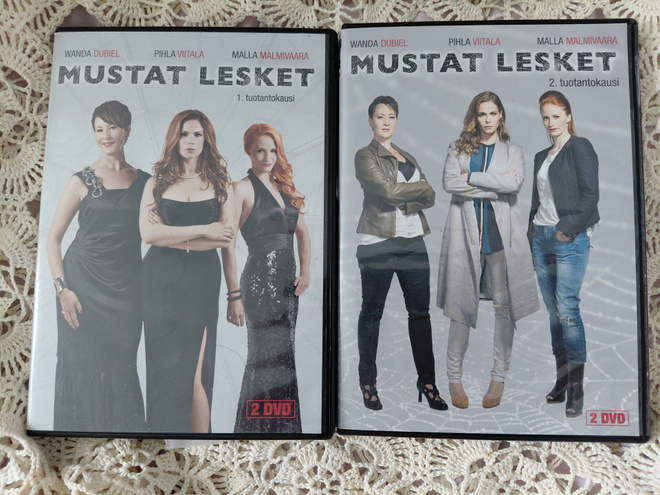 Mustat lesket 1-2 DVD