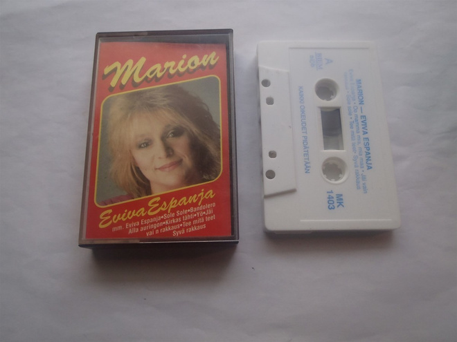 MARION - EVIVA ESPANJA c-kasetti ( Hyvä kunto )