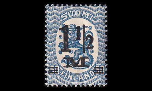 97 ** M-17 1½mk / 50p (1921)