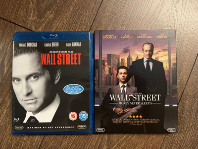 Wall Street 1 & 2 - Blu-ray