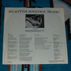 ALIOTTA HAYNES MUSIC ~ s/t~ LP - pikkukuva 3