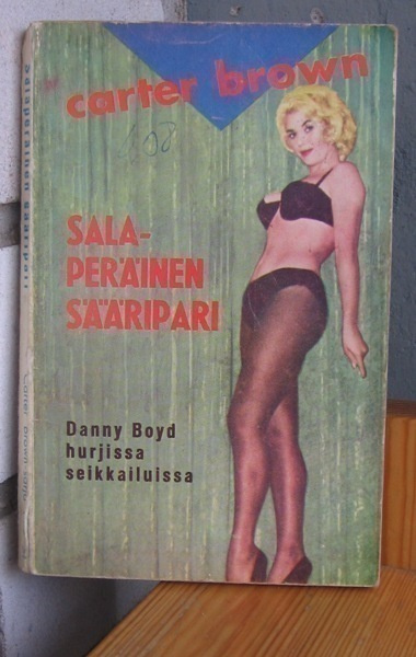 Carter Brown 51: Salaperäinen sääripari, 156 s.