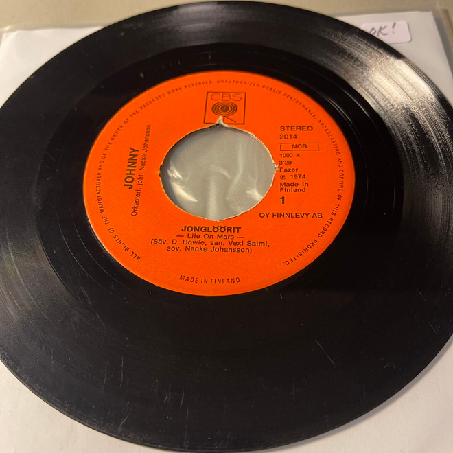 JOHNNY: Jonglöörit * Tosiystävä * FIN 1974