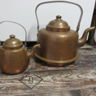 Upeat vanhat kuparipannut. Opa 2,5 l+ 0,5l. - pikkukuva 1